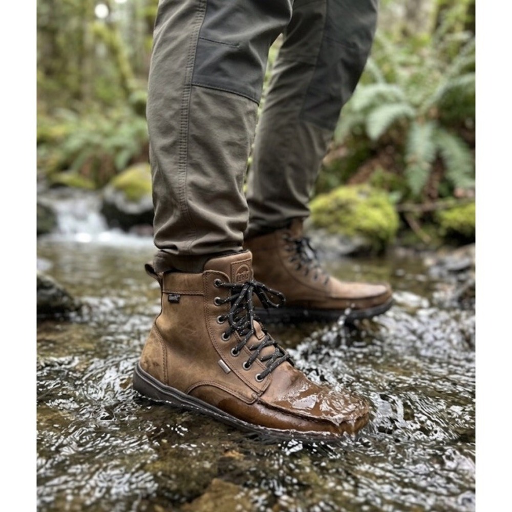 Lems Boulder Boot Waterproof Weathered Umber Mens Sz 12.5 Womens 14 Zero Drop